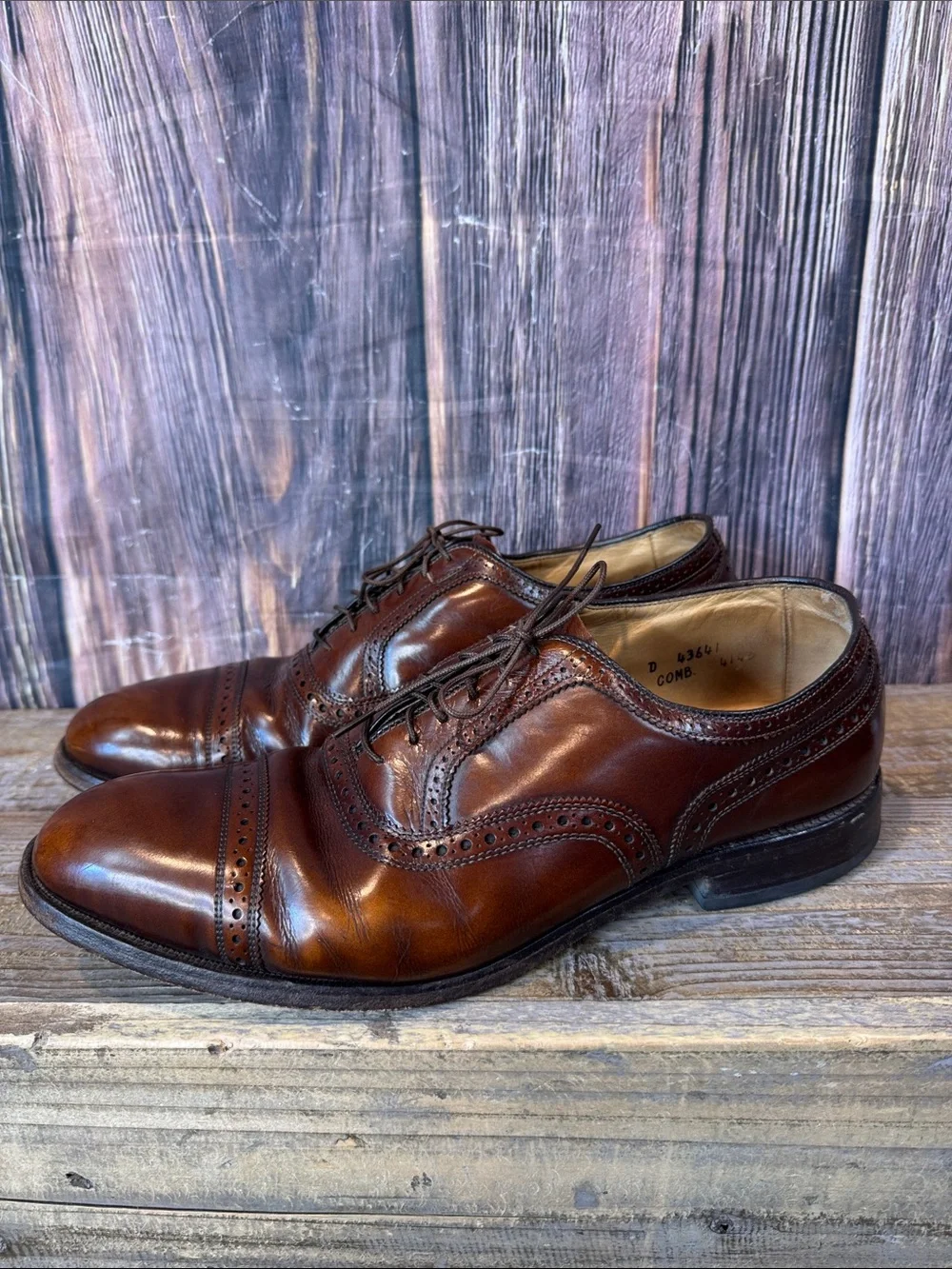 Strand Shell Cordovan Cap-toe Oxford Dress Shoe